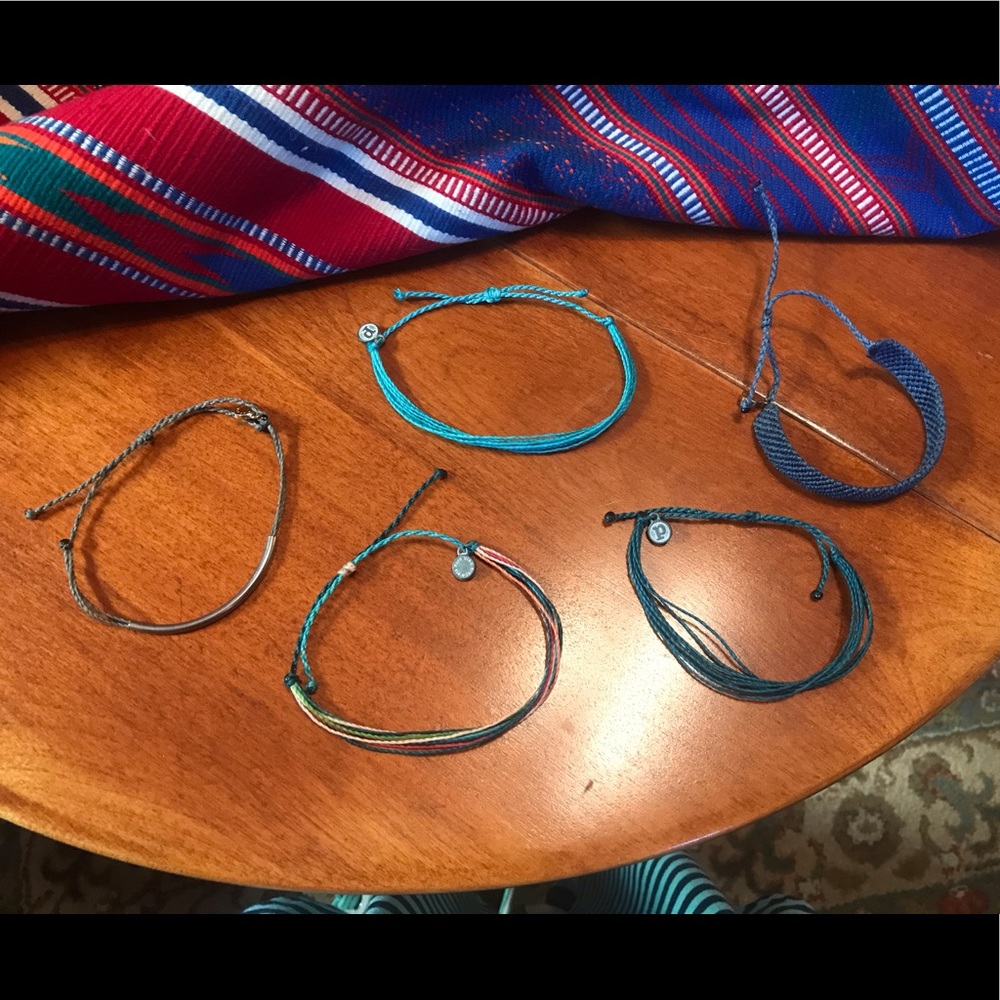 Pura Vida Bracelets - set of 5